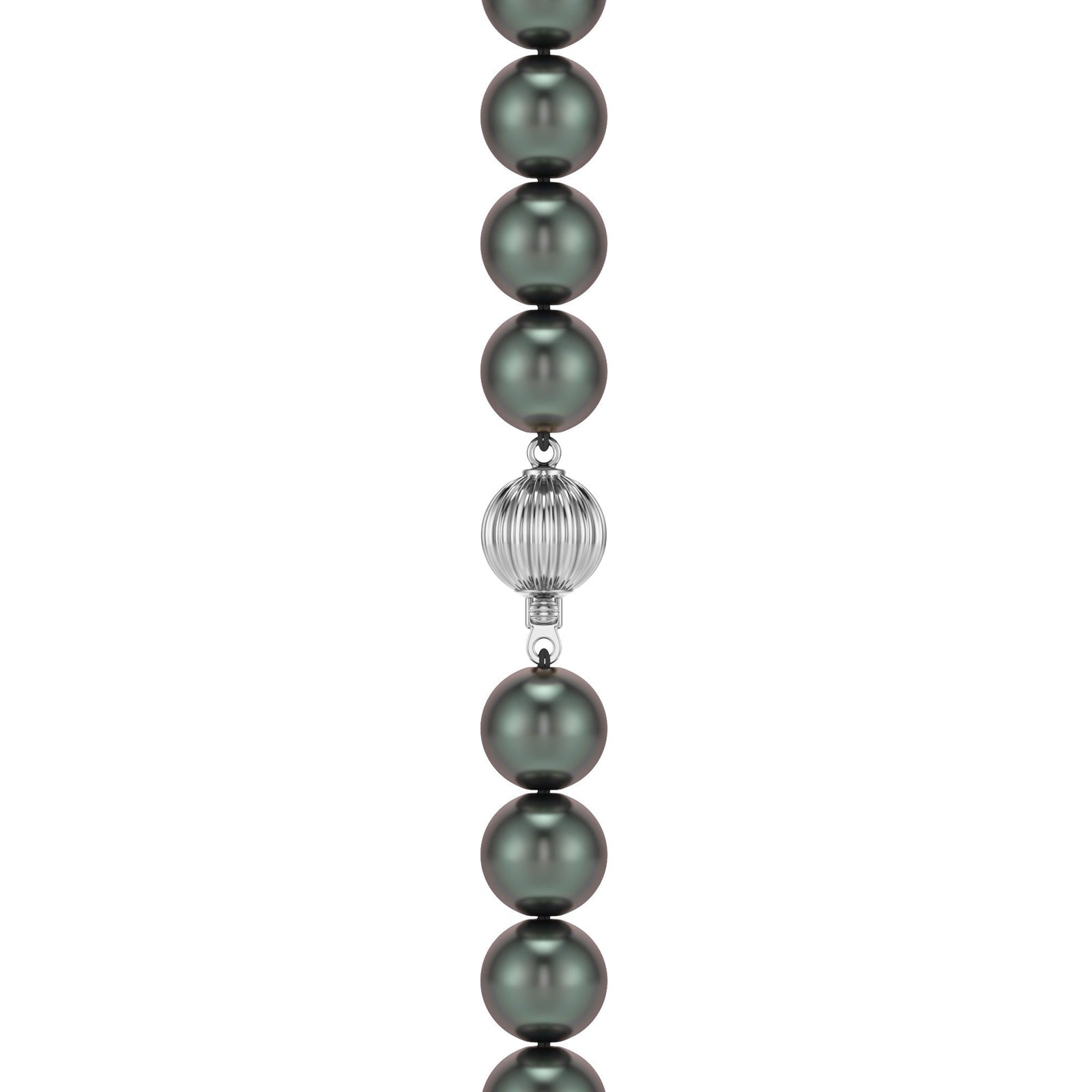Kali | White Gold Tahitian Pearl Choker