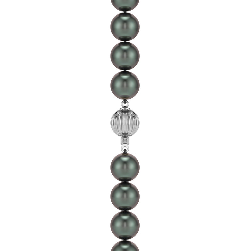Kali | White Gold Tahitian Pearl Choker