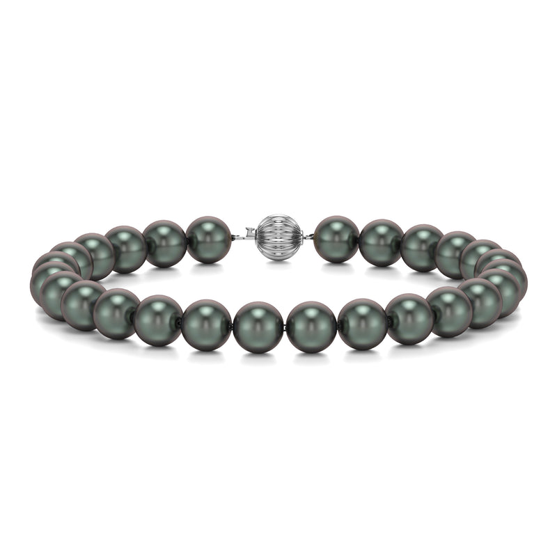 Nilima | White Gold Tahitian Pearl Bracelet