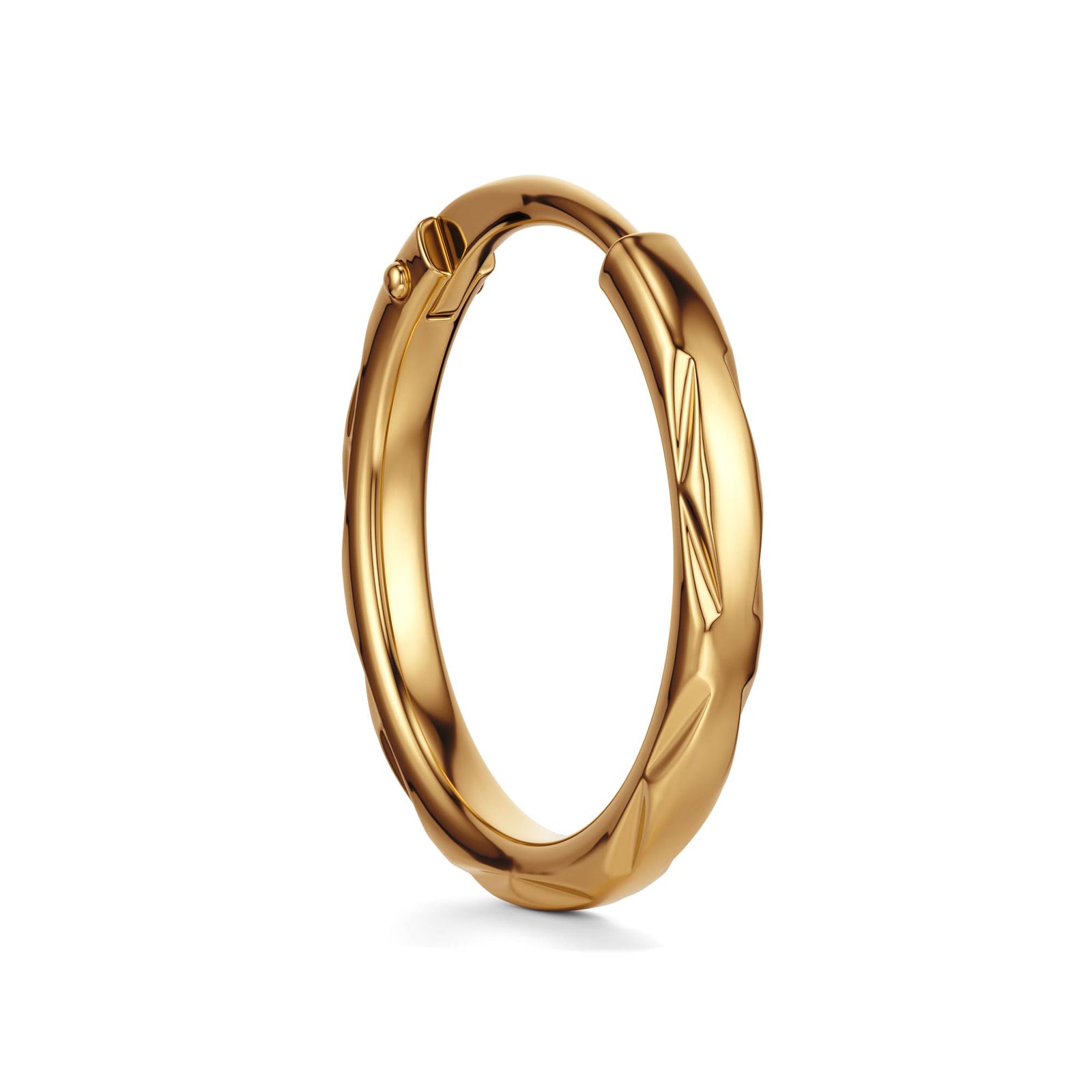 Putra | 22k Gold Single Hoop Earring