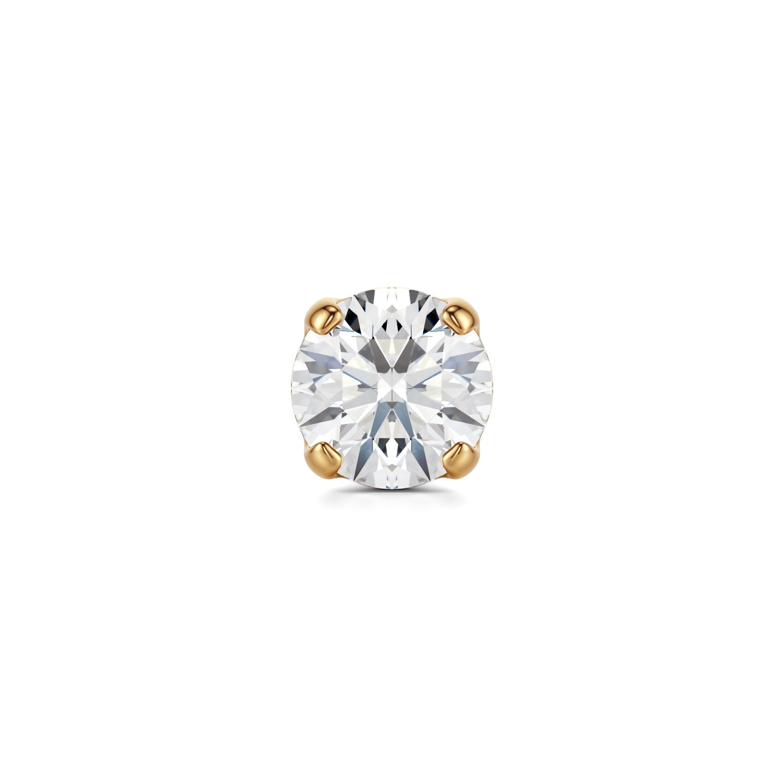 Shabnam | 18k Gold VVS Diamond Nose Stud