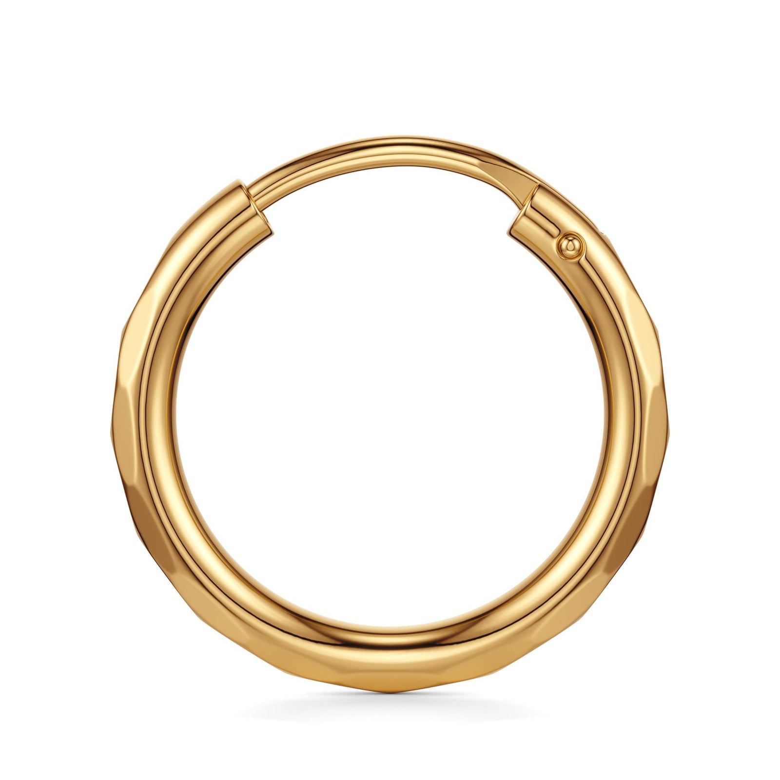 Devar | 22k Gold Single Hoop Earring