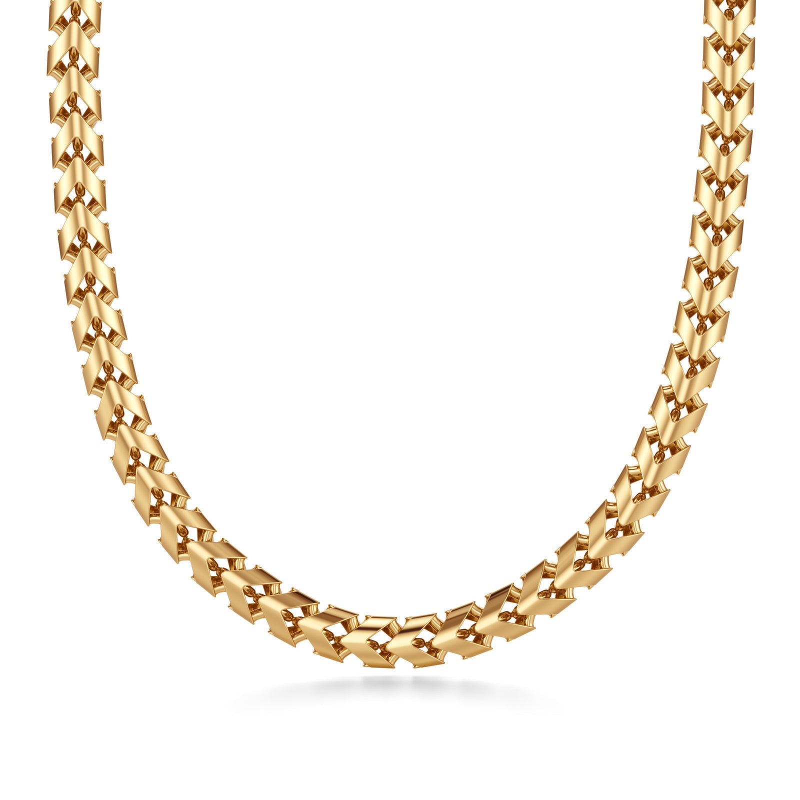 Raina | Gold Franco Chain