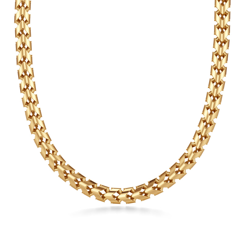 Raina | Gold Franco Chain