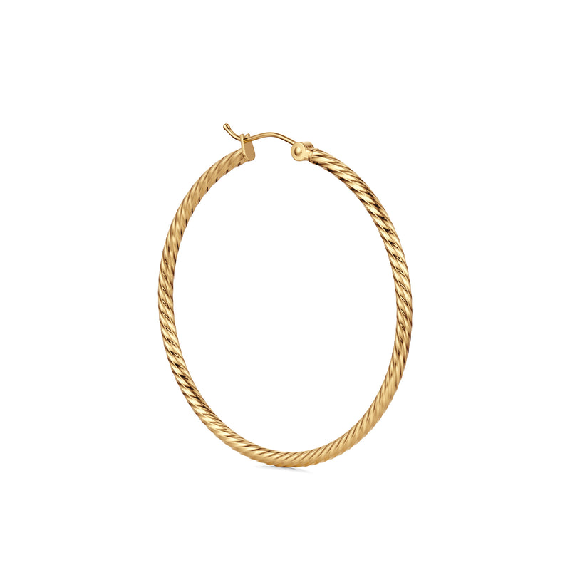 Preyasi | Gold Hoop Earrings