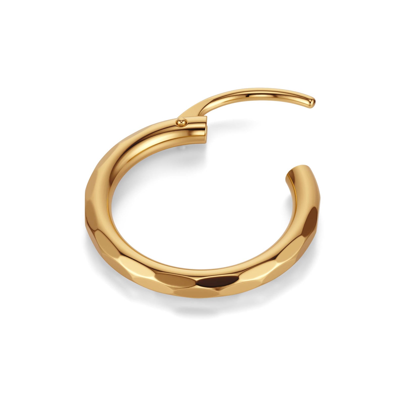 Devar | 22k Gold Single Hoop Earring