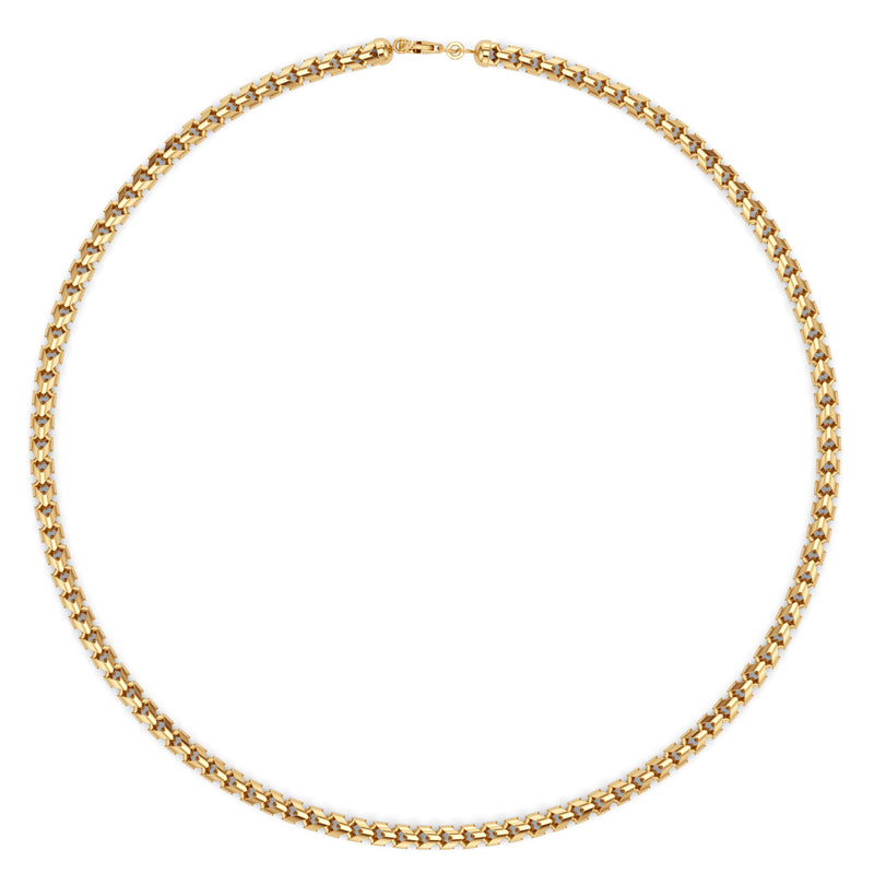 Raina | Gold Franco Chain