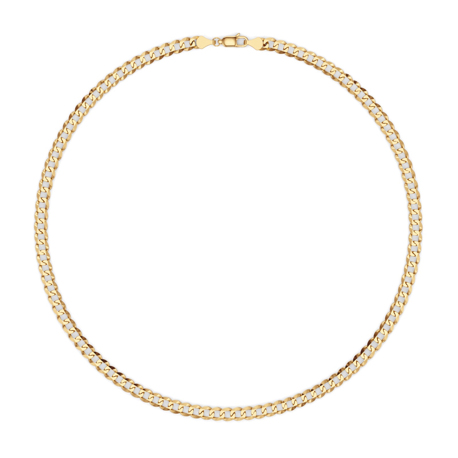 Hasrat | Gold Curb Chain
