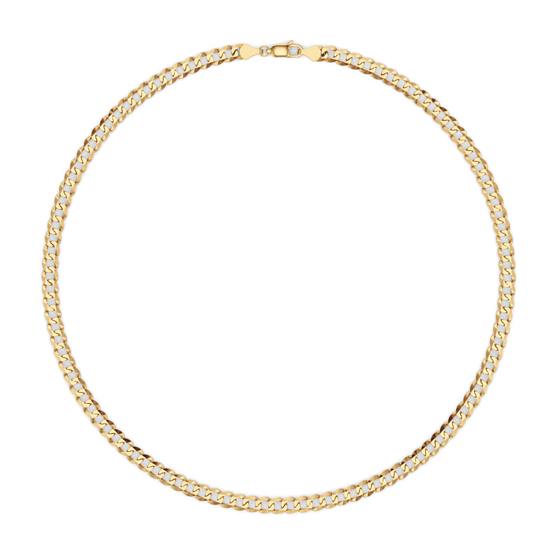 Hasrat | Gold Curb Chain