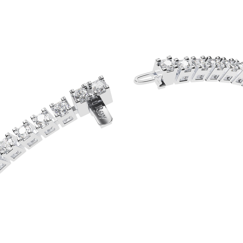 Ganguly | White Gold Diamond Anklet